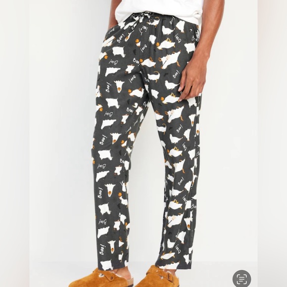 NWT!!  Old Navy Halloween Print Flannel Pajama Pants Sz XL - Picture 1 of 5